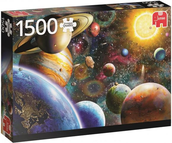 Puzzle 1500 pzs. PC Floating in Outer Space