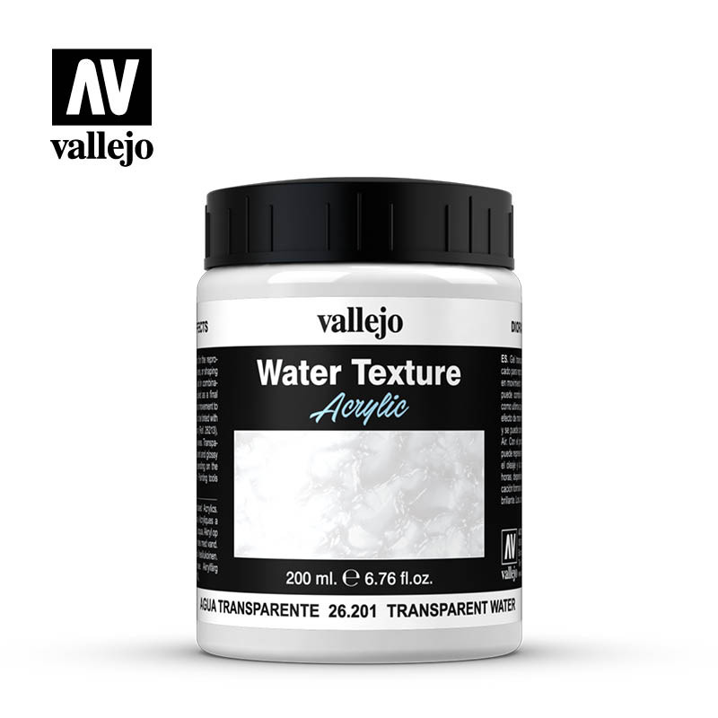 DE Texturas de agua 200ml, Agua transparente