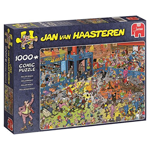 Puzzle 1000 pzs. Jan van Haasteren, The Roller Disco