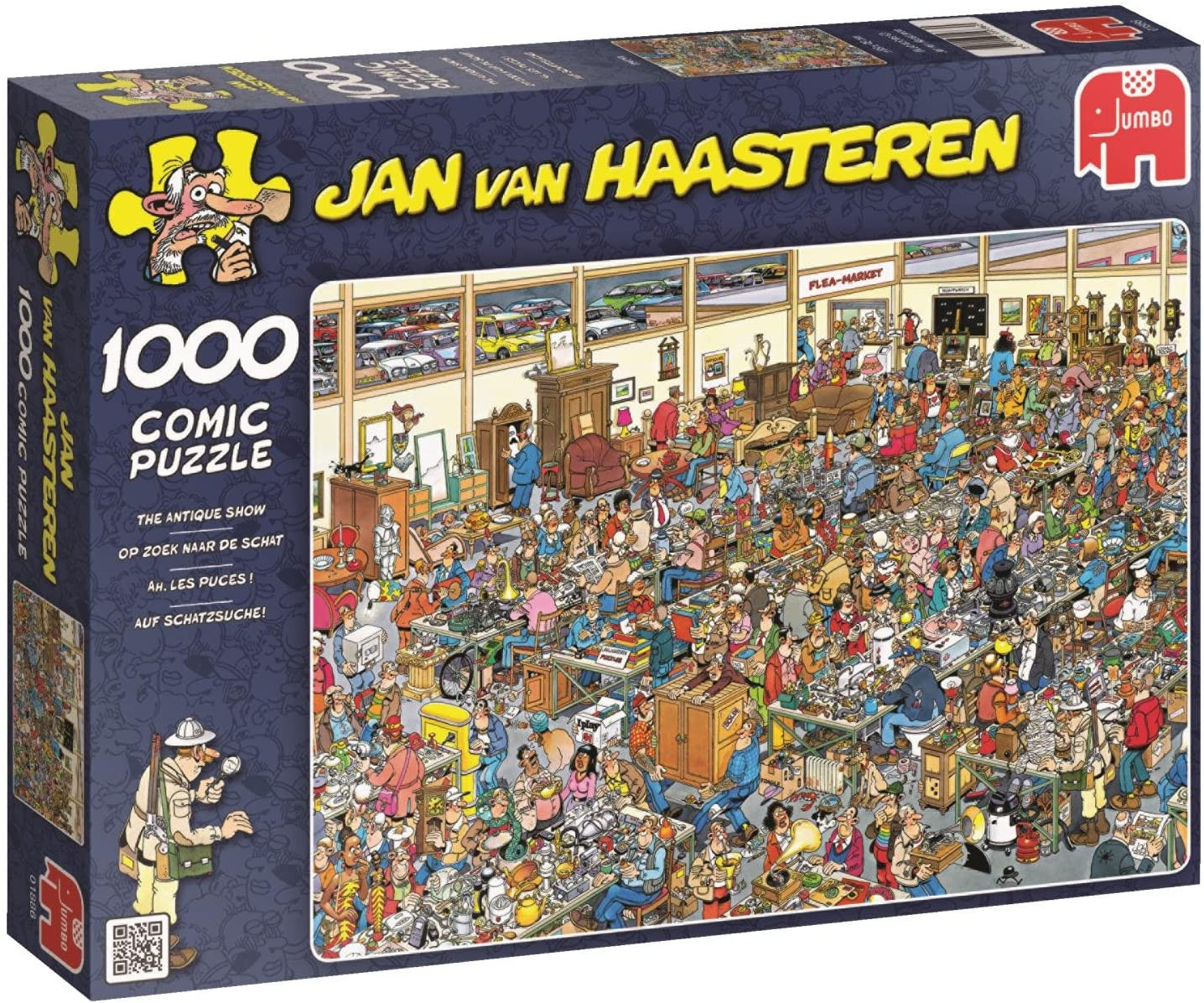 Puzzle 1000 pzs. Jan van Haasteren, The Antique Show