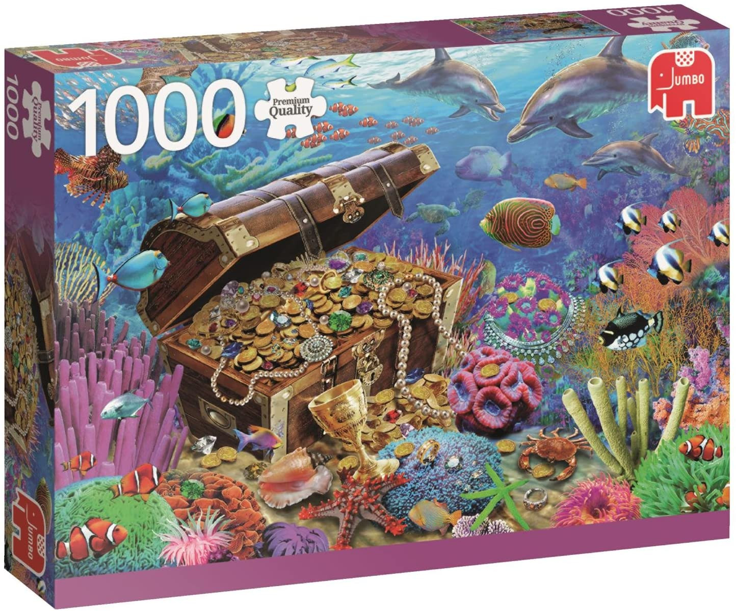 Puzzle 1000 pzs. PC Underwater Treasure