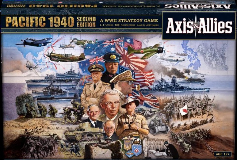 AXIS & ALLIES PACIFICO 1940, SECOND EDITION