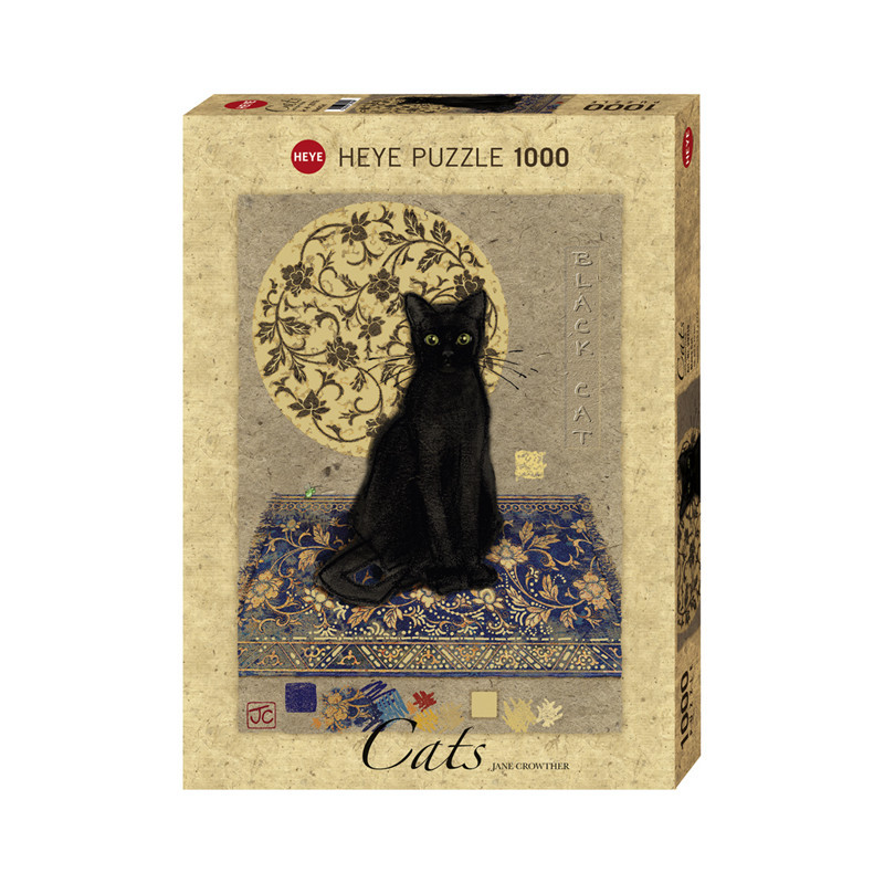 Puzzle 1000 pzs. CROWTHER, Black Cat