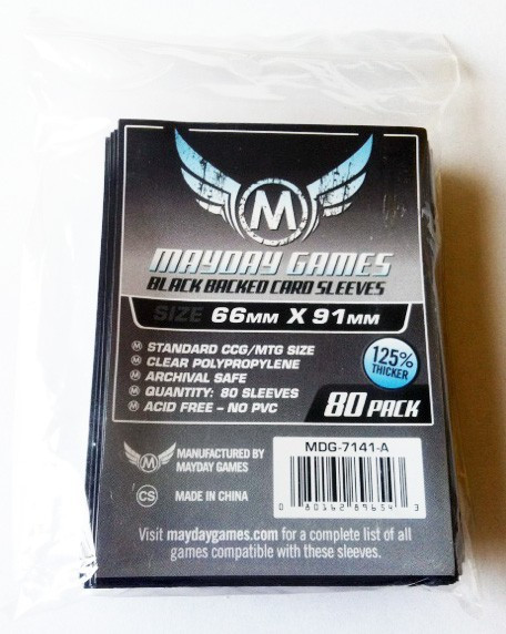 MD MTG Premium Negro (66x91)(80)