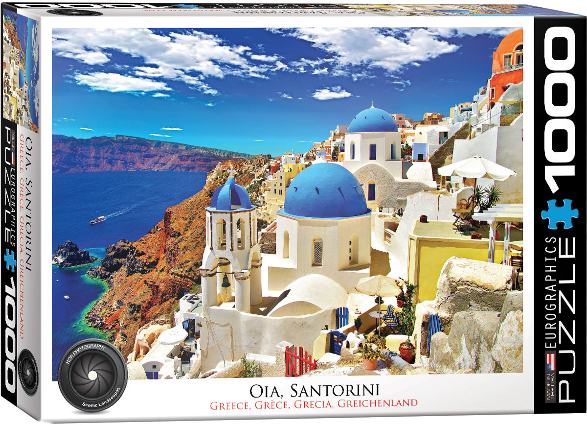 Puzzle 1000 pzs. Oia Santorini, Greece