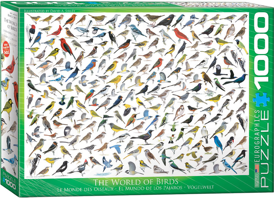 Puzzle 1000 pzs. The World of Birds