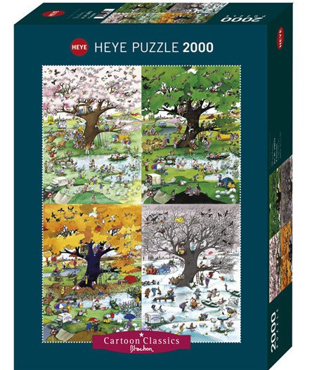 Puzzle 2000 pzs. BLACHON, 4 Seasons
