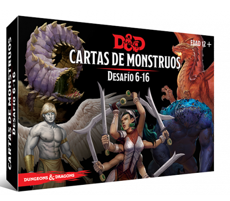 D&D CARTAS DE MONSTRUOS. DESAFIO 6-16