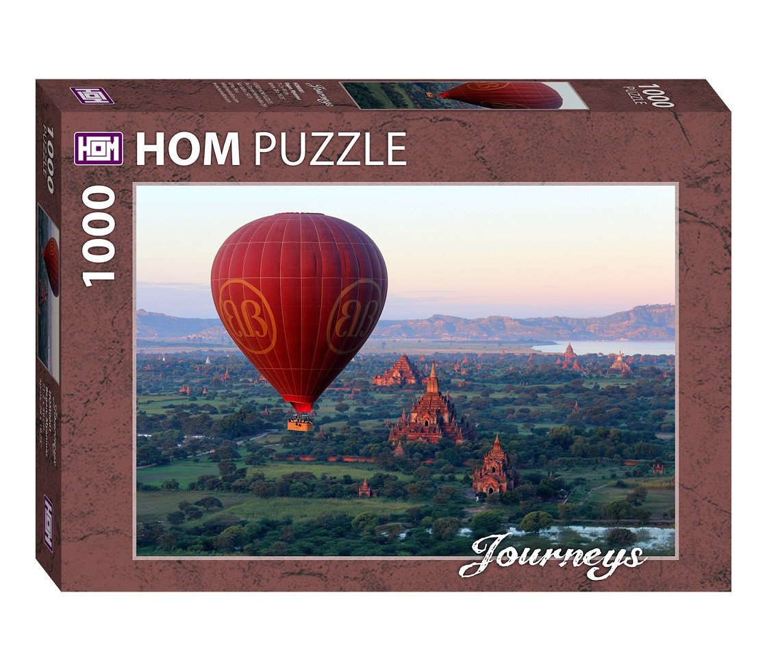 Puzzle 1000 pzs Journeys Bagan, Myanmar