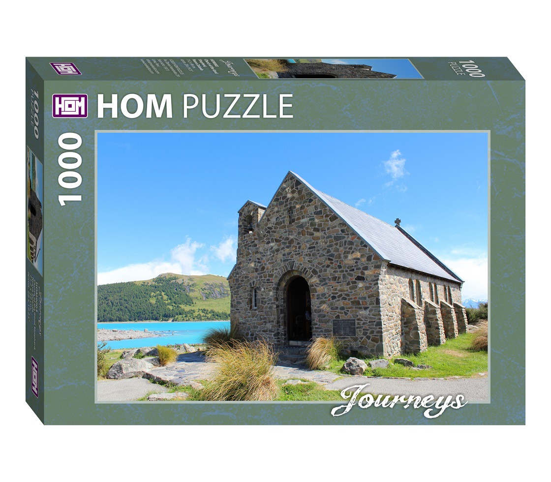 Puzzle 1000 pzs Journeys Church of the Good Shepherd, Nueva Zelanda