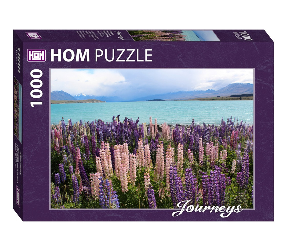 Puzzle 1000 pzs Journeys Lake Tekapo, Nueva Zelanda