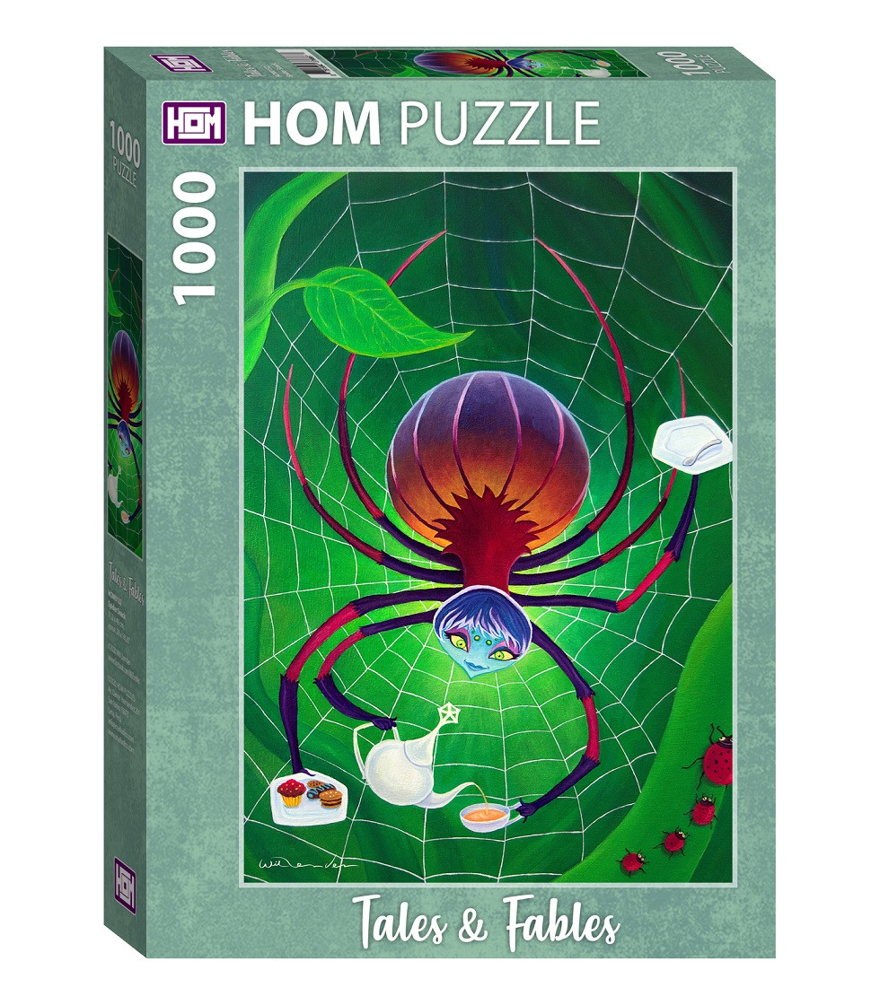 Puzzle 1000 pzs Tales & Fables Spider Snack