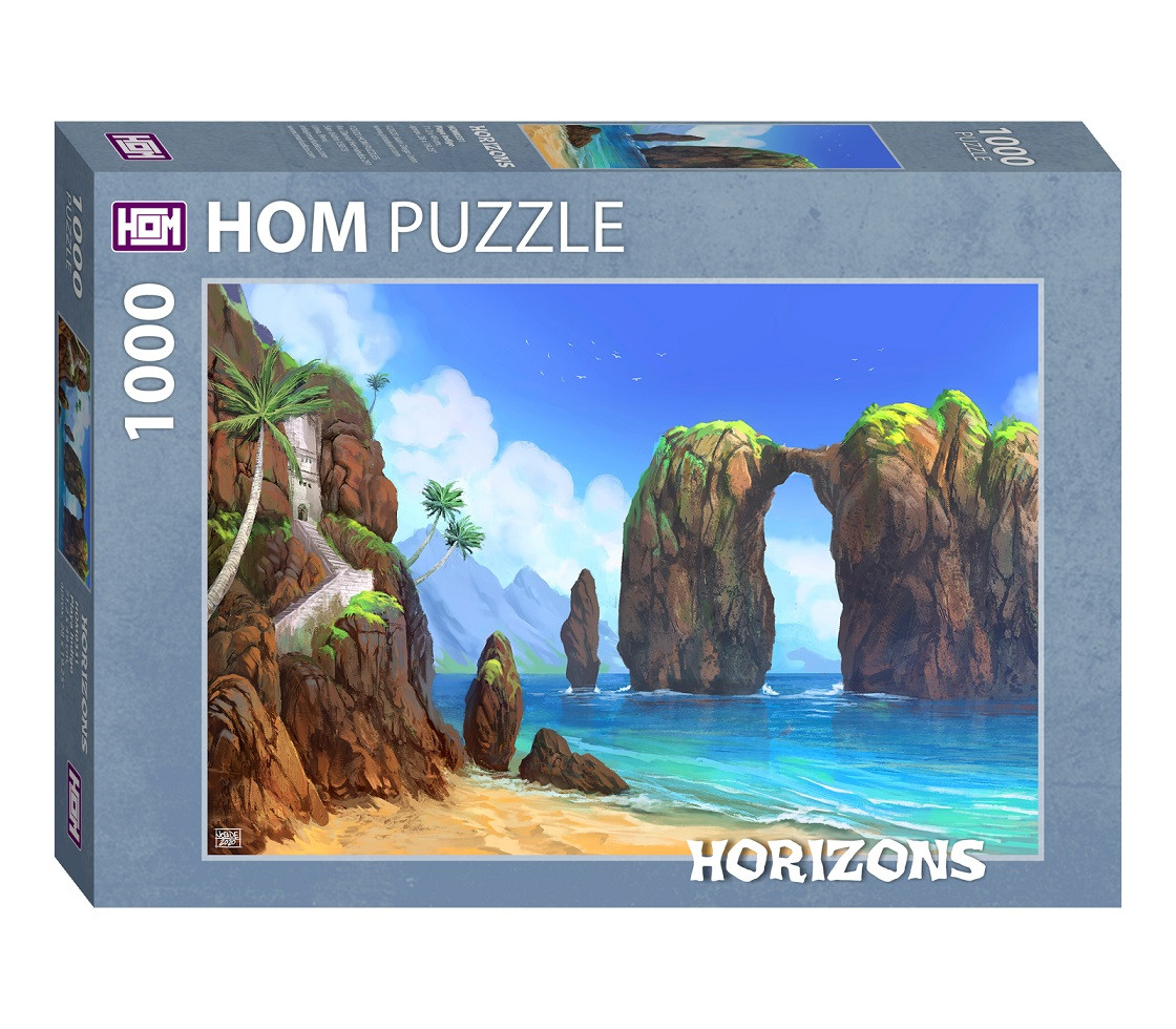 Puzzle 1000 pzs Horizons Playa Indigo