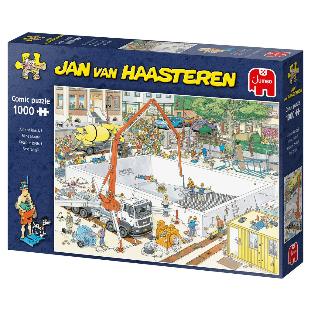 Puzzle 1000 pzs. Jan van Haasteren, Almost Ready?