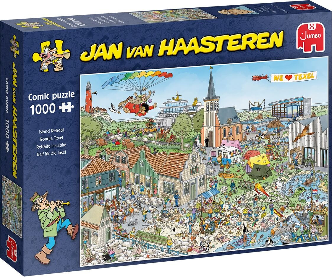 Puzzle 1000 pzs. Jan van Haasteren, Island Retreat