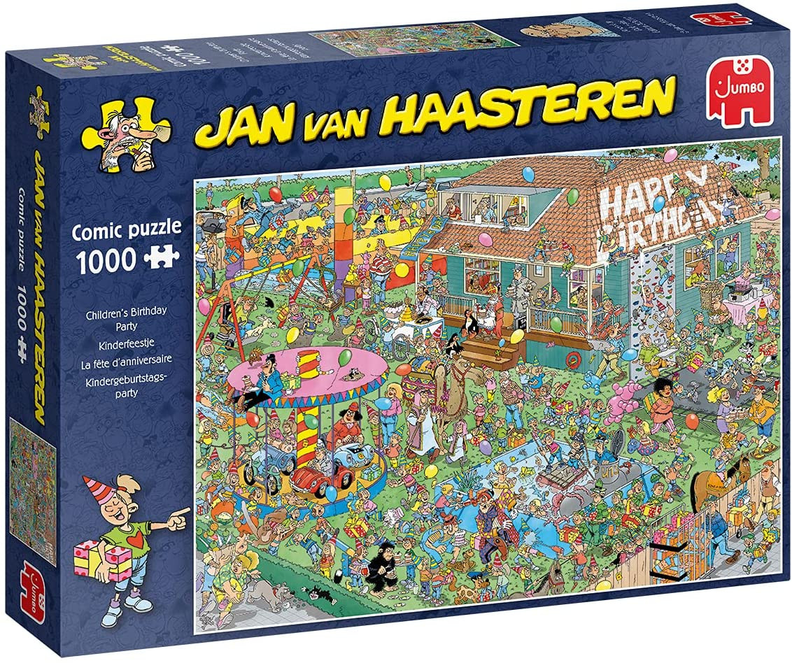 Puzzle 1000 pzs. Jan van Haasteren, Childrens Bithday Party