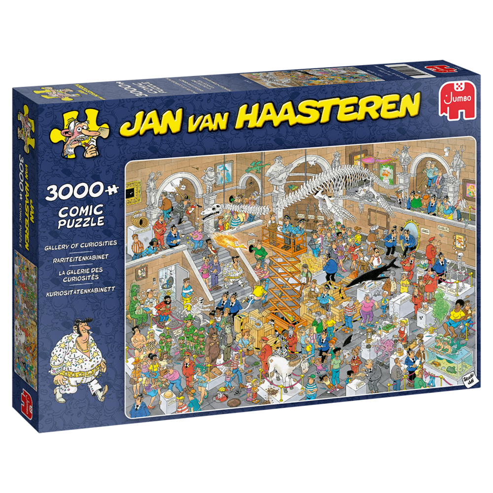 Puzzle 3000 pzs. Jan van Haasteren, Gallery of Curiosities