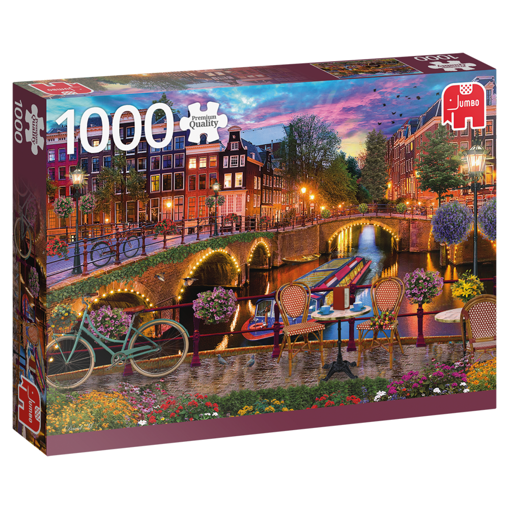 Puzzle 1000 pzs. PC Amsterdam Canals