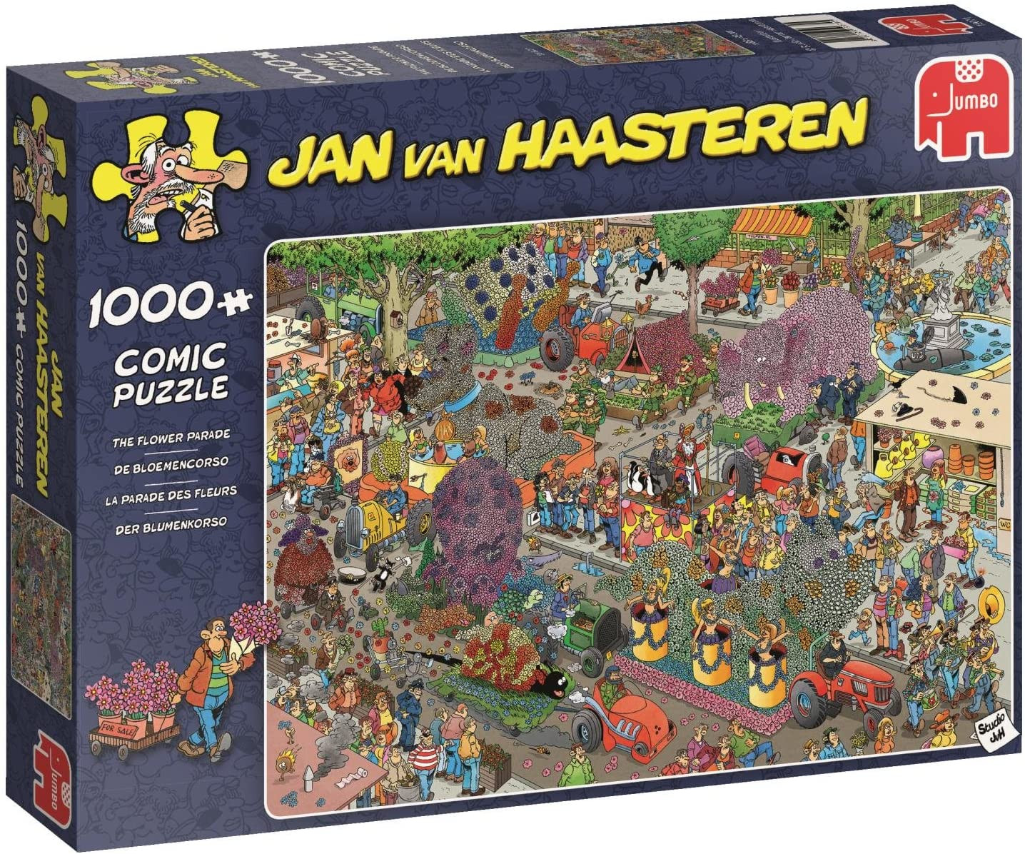 Puzzle 1000 pzs. Jan van Haasteren, The Flower Parade