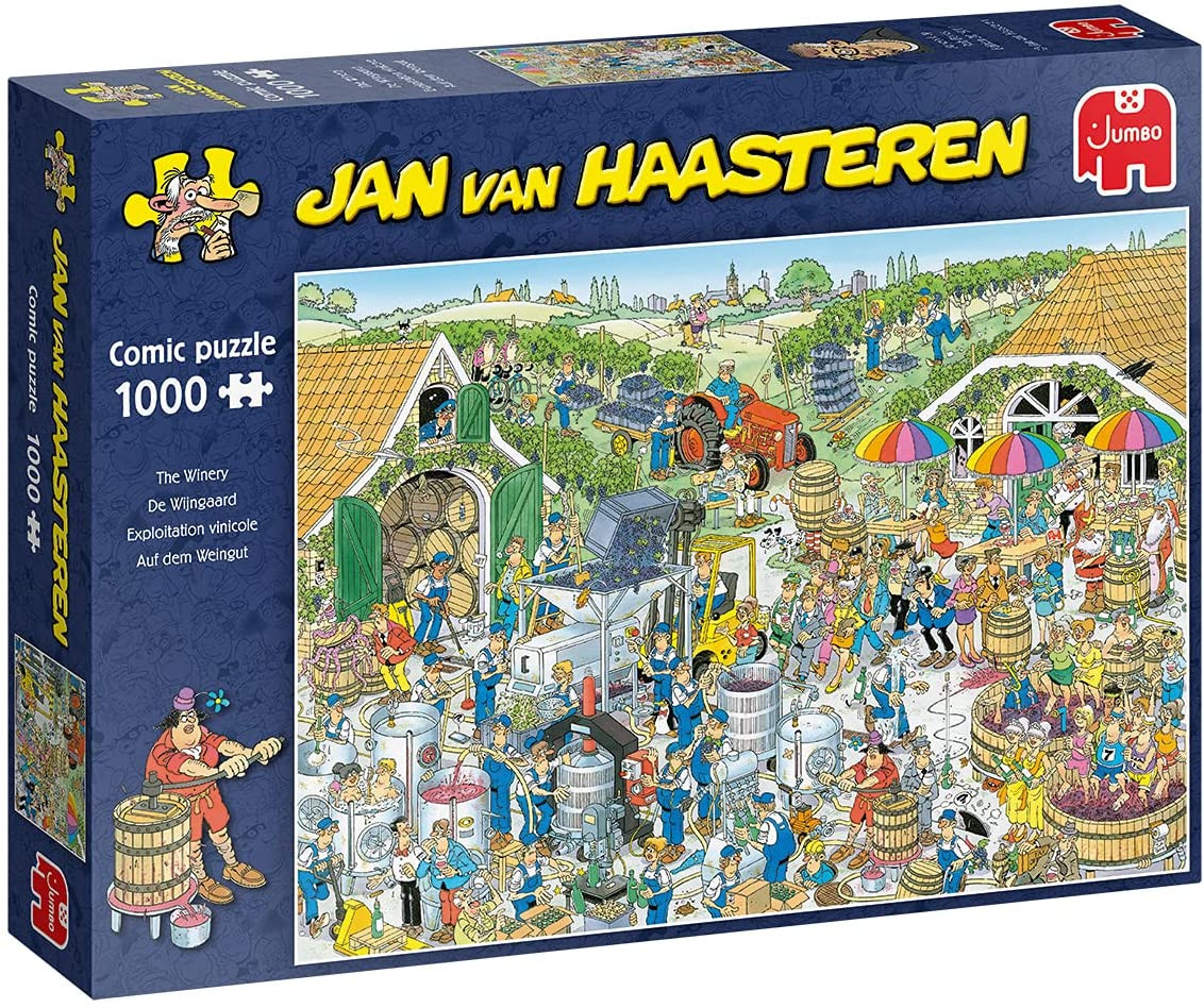 Puzzle 1000 pzs. Jan van Haasteren, The Winery