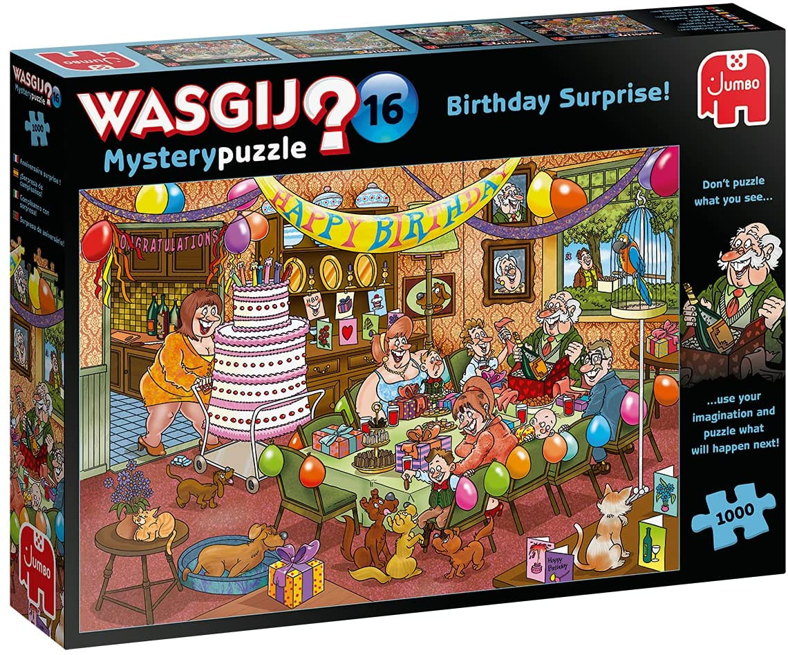 Puzzle 1000 pzs. Wasgij Mystery 16 Birthday Surprise