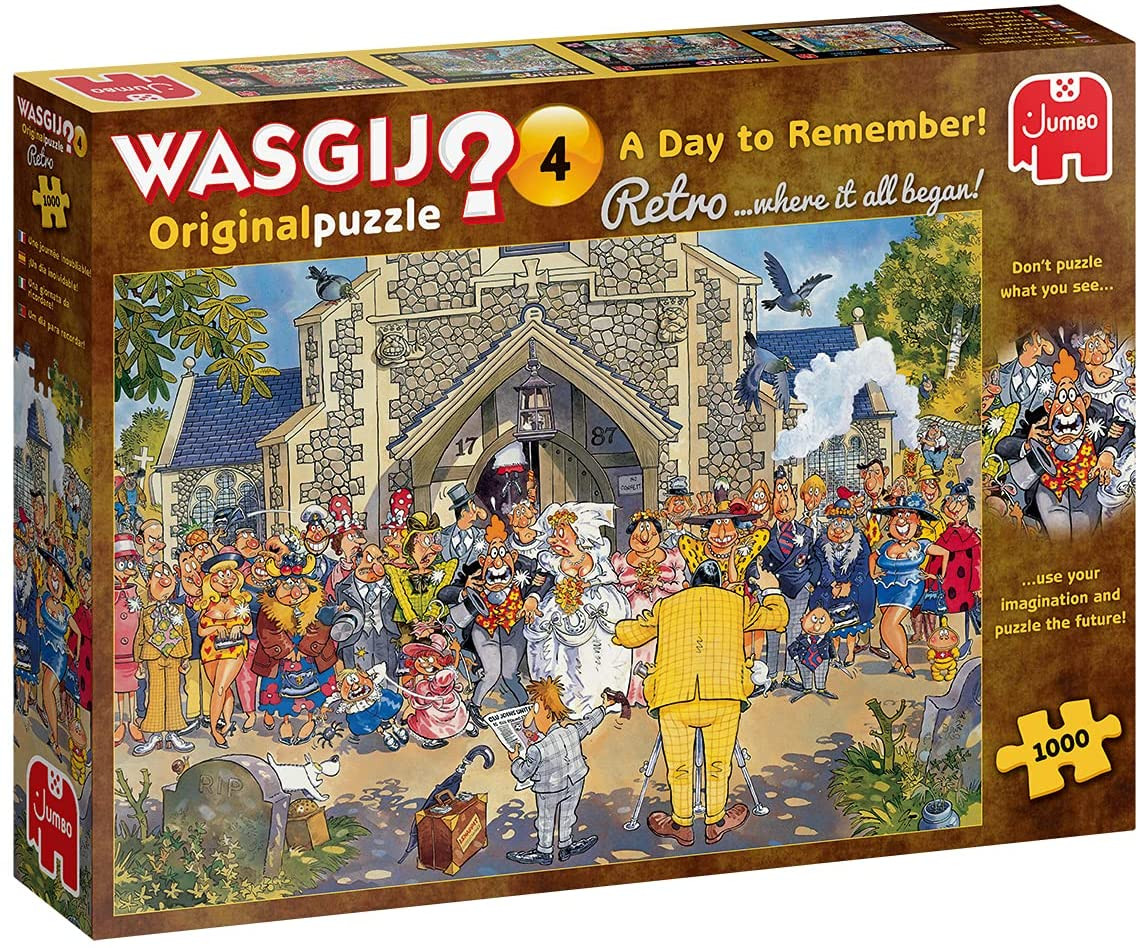 Puzzle 1000 pzs. Wasgij Retro Original 4 A Day to Remember
