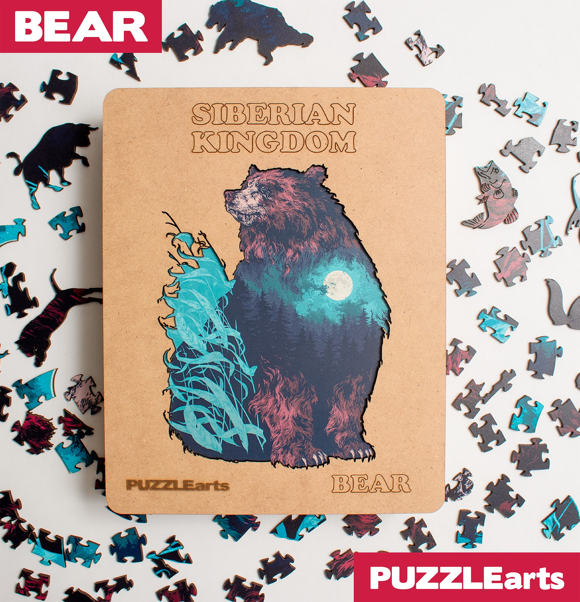 Puzzle de madera BEAR